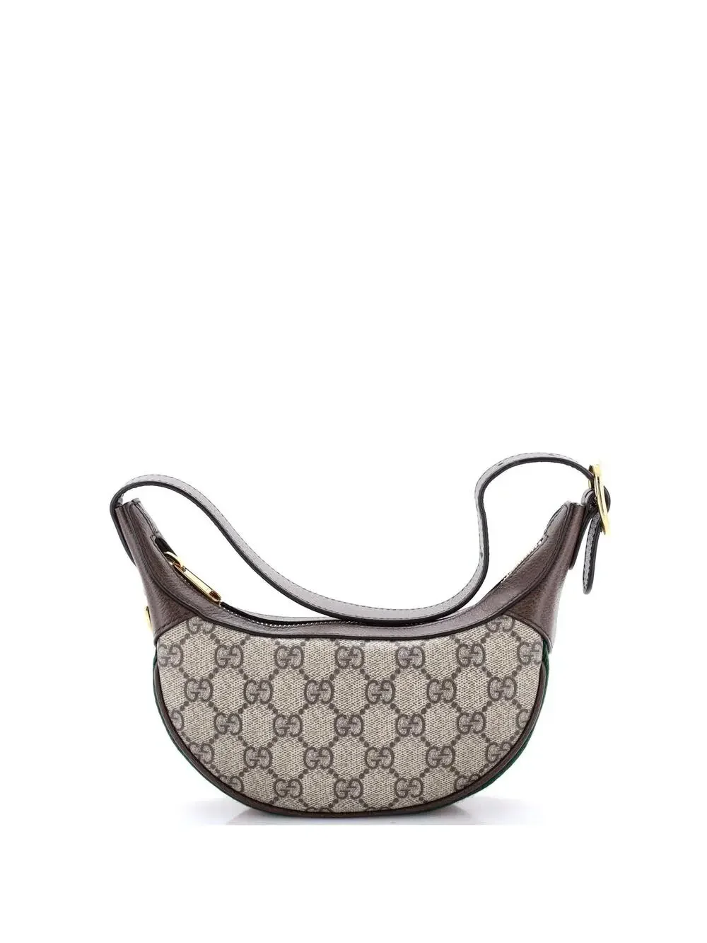 Gucci Ophidia Half Moon Bag Gg Coated #293059G14B